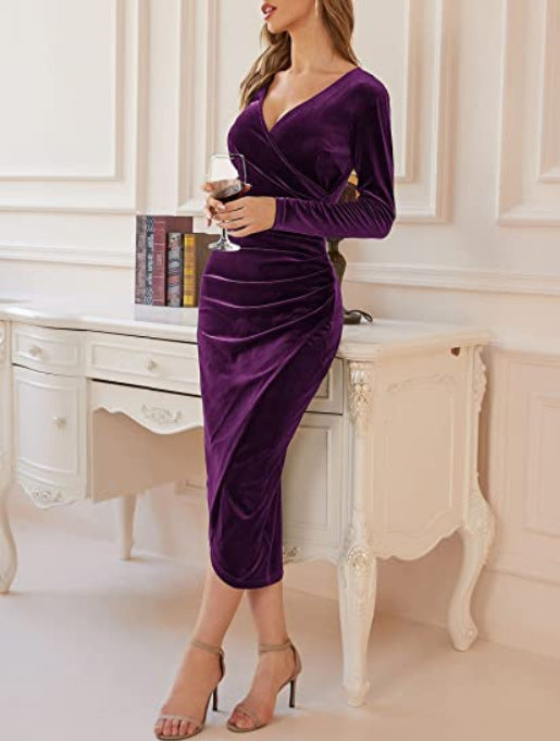 2022-Herbst-Samt-Bodycon-schwarz-Midi-Kleid-f-r-Frauen-Langarm-geraffte-Slim-Fit-Abendkleid-weibliche_61e3f6a9-821a-4511-bc3b-3cda0f01a19b.jpg