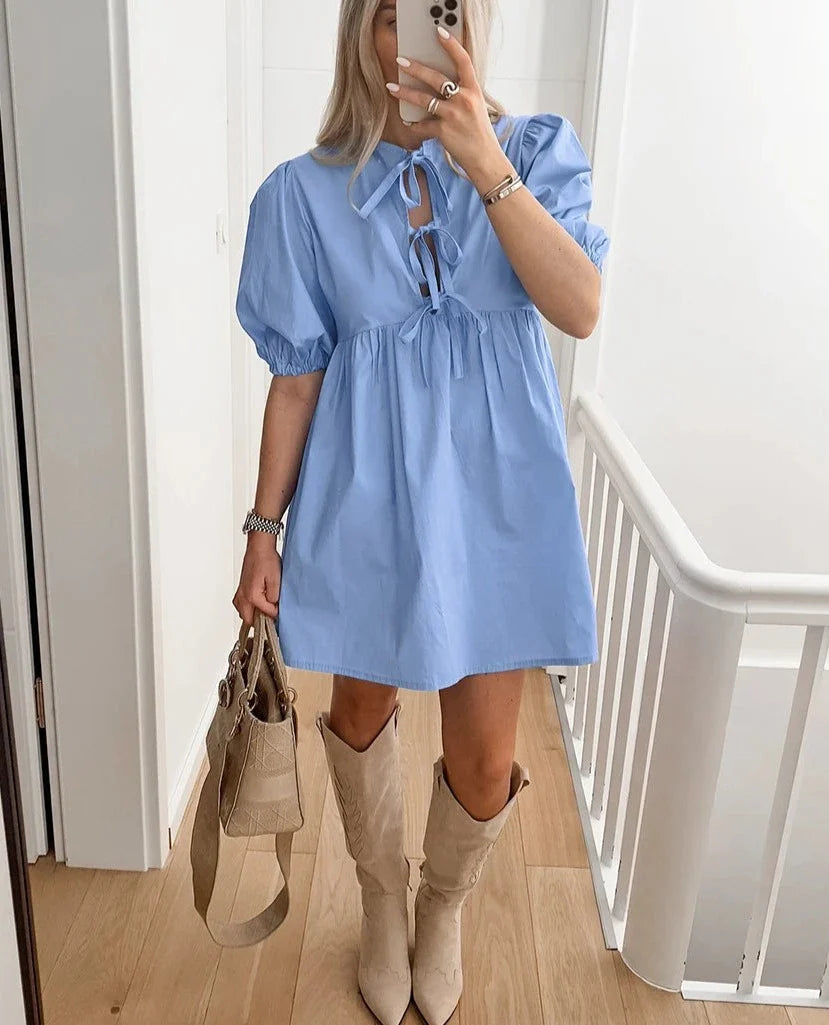 Bclout-Zomer-Veterblauwe-Jurk-Vrouwen-Casual-Katoen-Roze-Pofmouw-A-Lijn-Jurken-Elegante-O-hals-Losse.jpg_3d4162b3-b22b-44b8-9649-a5239638a37c.webp
