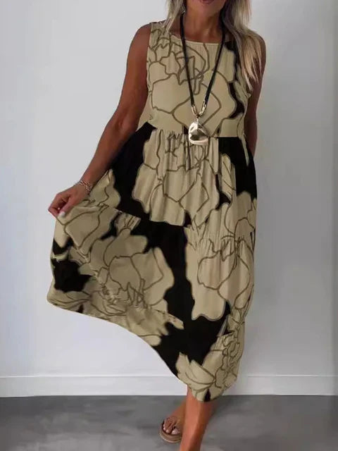 Dames-Bloemenprint-Mouwloze-A-Lijn-Jurken-2024-Zomer-O-Hals-Elegante-Plooi-Lange-Boho-Jurk-Losse.jpg_640x640_c076a7f7-f1ec-4e35-8c88-c6faed5ac917.webp