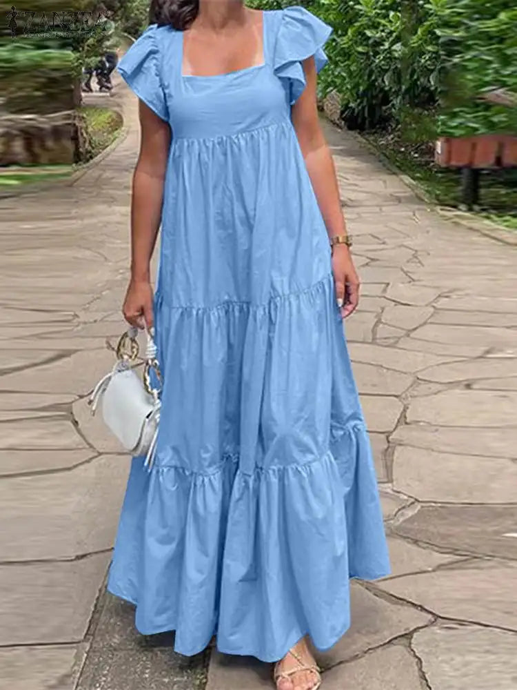 ZANZEA-Summer-Fashion-Ruffles-Hem-Dress-Woman-Holiday-Beach-Sundress-Short-Sleeve-Square-Collar-Solid-Dresses_001f9ea8-6233-44ef-90ee-e2378bdbab6a.webp